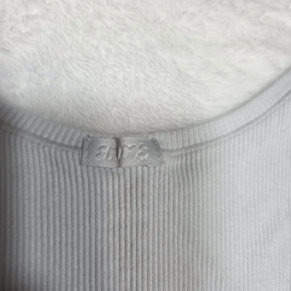 SKIMS Light Blue Cotton Ribbed Tank Size Small - Picture 6 of 8